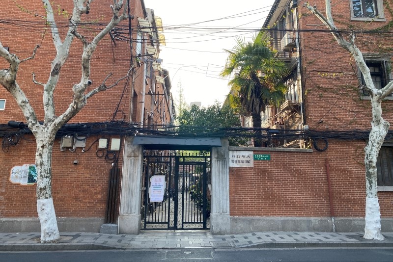 鲁迅故居所在的大陆新村。佟鑫/拍摄